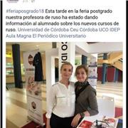 clases de RUSO, profesora de ruso en UCOidiomas de Córdoba